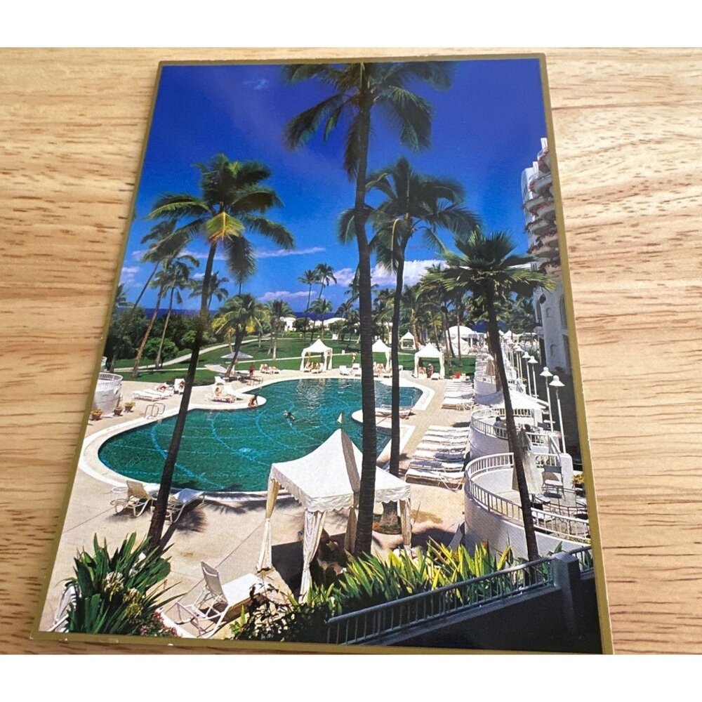 Vintage Kea Lani Hotel Maui Island Heritage Postcard Sku 0319